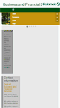 Mobile Screenshot of busfin.colostate.edu
