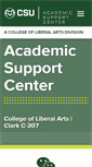 Mobile Screenshot of advising.libarts.colostate.edu