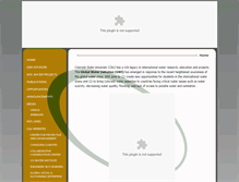 Tablet Screenshot of globalwater.colostate.edu