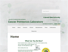 Tablet Screenshot of cpl.colostate.edu
