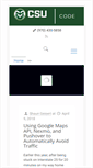 Mobile Screenshot of code.colostate.edu