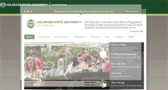 Desktop Screenshot of extension.colostate.edu