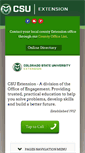 Mobile Screenshot of extension.colostate.edu
