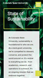 Mobile Screenshot of green.colostate.edu