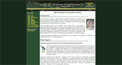 Desktop Screenshot of gisedu.colostate.edu