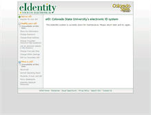 Tablet Screenshot of eiddown.colostate.edu