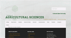 Desktop Screenshot of landscapeecology.agsci.colostate.edu