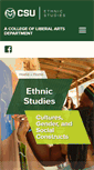 Mobile Screenshot of ethnicstudies.colostate.edu