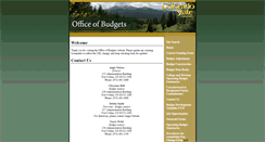 Desktop Screenshot of budgets.colostate.edu