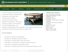 Tablet Screenshot of ap.colostate.edu