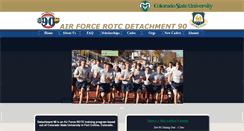 Desktop Screenshot of airforce.colostate.edu