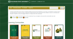 Desktop Screenshot of lc.colostate.edu