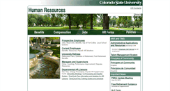 Desktop Screenshot of hrs.colostate.edu