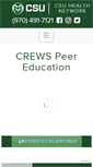 Mobile Screenshot of crews.colostate.edu