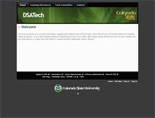 Tablet Screenshot of dsatech.colostate.edu
