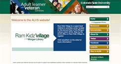 Desktop Screenshot of adultstudents.colostate.edu