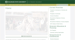 Desktop Screenshot of diversity.colostate.edu