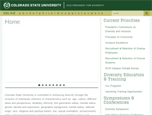 Tablet Screenshot of diversity.colostate.edu