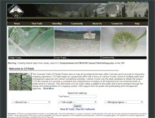 Tablet Screenshot of cotrails.colostate.edu
