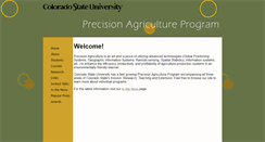 Desktop Screenshot of precisionag.colostate.edu