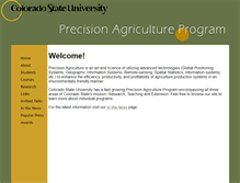 Tablet Screenshot of precisionag.colostate.edu