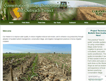Tablet Screenshot of conservationtillage.colostate.edu